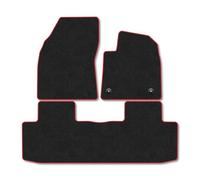Fits MG S5 (2025+) Car mats Compatible Accessories Premium Carpet Red Trim