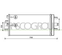 PRASCO MN312C001 Air conditioning condenser
