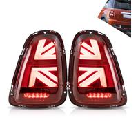 Fits Mini Cooper R56 R57 R58 R59 2007-2014 LED Tail Lights Red Pair