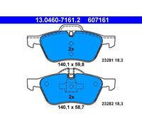 FITS MINI MINI ONE BRAKE PAD SET, DISC BRAKE 13.0460-7161.2 ATE