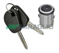Miraglio Lock Cylinder 80/1027 - OE Replacement with Key - Fits Peugeot Expert, Fiat Scudo, Ulysse