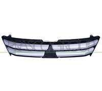 Fits Mitsubishi Eclipse Cross 18-21 Radiator Grille Black With Silver Grey Mldg