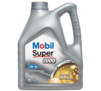 Fits MOBIL M-SUP 3000 X1 FE 5W30 4L Engine Oil 5W30 4l M-SUP 157848 E ⭐UK Stock⭐