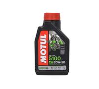 Motul Engine Oil 20W50 4-Stroke 1L Semi-Sythetic 5100 109944