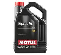 Motul Specific 17 Fe 0W-20 5L Auto Lubricant Oil 0W-20 Fully Synthetic 109950