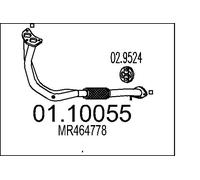 MTS 01.10055 Exhaust Pipe