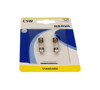 NARVA Light Bulbs 171254000 12 5 C5W SV8.5 VOLKSWAGEN: Golf 5, Transporter 5, Caddy 3, AUDI: A6 C7 Allroad, A4 B6/B7 Convertible, A6 C6 Saloon