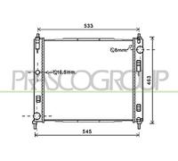 Fits NISSAN CUBE Radiator 2010-