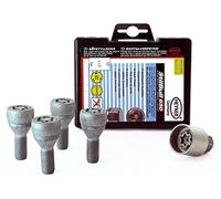 Fits Nissan Micra 2017-on Heyner Germany Locking Wheel Nuts Set 4 Car Security Locks Anti-theft 187/5 M12x1.5