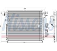 PRASCO DS814C002 Air conditioning condenser