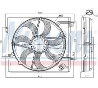 NISSENS 85946 Fan, radiator
