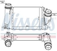NISSENS 961121 Intercooler