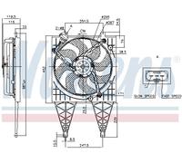 NISSENS 85797 Fan, radiator