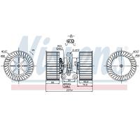Motore elettrico, Ventola abitacolo