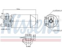 DRYER AIR CONDITIONING 95048 FOR SAAB 900/II/Convertible 9-3/?????/Cabriolet 9-3