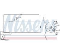 Fits NISSENS 95497 Dryer, air conditioning ⭐UK Stock⭐