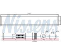 Fits NISSENS 95598 AIR CONDITIONING DRYER VW-GOLF VII 12- ⭐UK Stock⭐