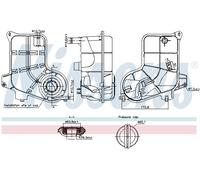 Fits NISSENS 996291 the tank is leveled. First Fit AUDI A4 B6 01- SEAT EXEO 09-