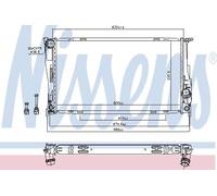 ✅Fits NISSENS NIS 60832 Engine radiator BMW 1 (E82), 1 (E88), 3 (E90 ⭐UK Seller⭐