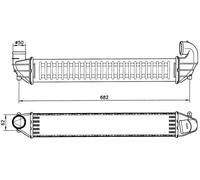 ✅Fits NRF 30139A INTERCOOLER, CHARGER ⭐UK Seller⭐