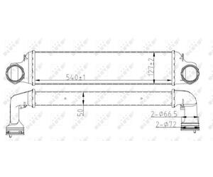 ✅Fits NRF 30165A INTERCOOLER, CHARGER ⭐UK Seller⭐