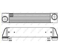 ✅Fits NRF 30317 INTERCOOLER, CHARGER ⭐UK Seller⭐