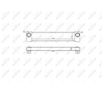 ✅Fits NRF 30902 INTERCOOLER, CHARGER ⭐UK Seller⭐