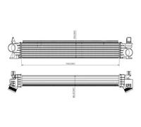 ✅Fits NRF 309033 Intercooler, charger ⭐UK Seller⭐