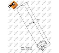 ✅Fits NRF 33300 DRYER, AIR CONDITIONING ⭐UK Seller⭐