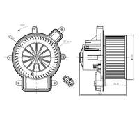 Fits NRF 34270 Interior Blower UK Stock