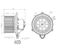 Fits NRF 34274 BLOWER HYUNDAI I30 1.4 07- ⭐UK Stock⭐