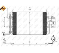 Fits NRF 35227 CONDENSER, AIR CONDITIONING ⭐UK Stock⭐