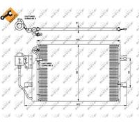 ✅Fits NRF 35309 CONDENSER, AIR CONDITIONING ⭐UK Seller⭐