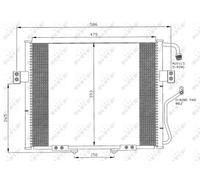 Fits NRF 35399 AIR CONDITIONING COOLER KIA SPORTAGE 94- ⭐UK Stock⭐