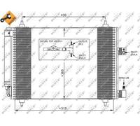 Fits NRF 35649 CONDENSER, AIR CONDITIONING ⭐UK Stock⭐
