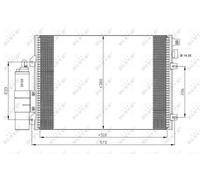 Fits NRF 35771 CONDENSER, AIR CONDITIONING UK Stock
