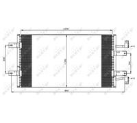Fits NRF 35900 CONDENSER, AIR CONDITIONING UK Stock