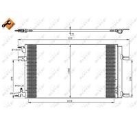 ✅Fits NRF 35919 CONDENSER, AIR CONDITIONING ⭐UK Seller⭐