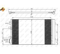✅Fits NRF 35938 CONDENSER, AIR CONDITIONING ⭐UK Seller⭐