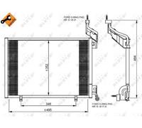 ✅Fits NRF 35976 CONDENSER, AIR CONDITIONING ⭐UK Seller⭐
