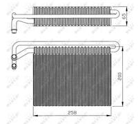 Fits NRF 36096 EVAPORATOR, AIR CONDITIONING DE Stock