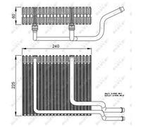 ✅Fits NRF 36151 EVAPORATOR, AIR CONDITIONING ⭐UK Seller⭐