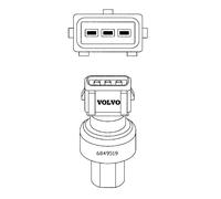 Eurospares Pressure Sensor LR086926 Range Rover Sport