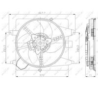✅Fits NRF 47259 FAN, HEATSINK ⭐UK Seller⭐