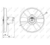 Fits NRF 47402 FAN, HEATSINK