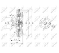 Fits NRF 49630 CLUTCH, FAN HEATSINK ⭐UK Stock⭐