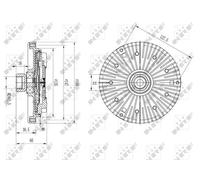 ✅Fits NRF 49645 CLUTCH, FAN HEATSINK ⭐UK Seller⭐