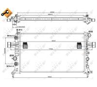 Fits NRF 50562 HEATSINK, ENGINE COOLING UK Stock