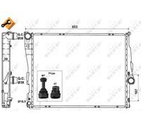Fits NRF 51582 HEATSINK, ENGINE COOLING UK Stock