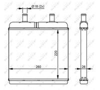 Fits NRF 54214 HEATER IVECO DAILY 99- ⭐UK Stock⭐